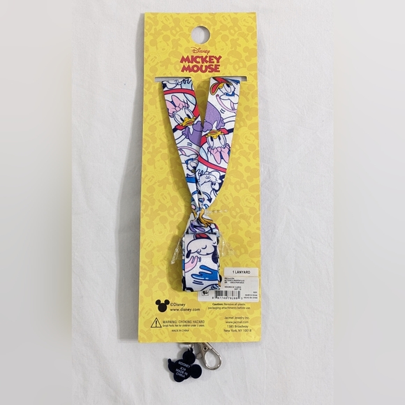 NWT Disney Mickey Mouse Lanyard - Picture 2 of 2